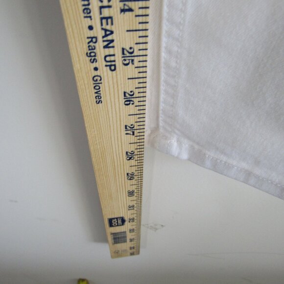 Catherine's Women's Jeans 1X White Skinny Jegging Casual Minimalist Coastal NWT - Picture 10 of 11